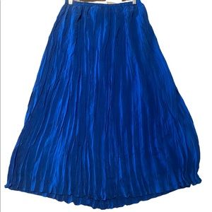 Club Monaco Blue Jumbalaya Skirt, size large